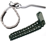 Oil filter chain wrenches